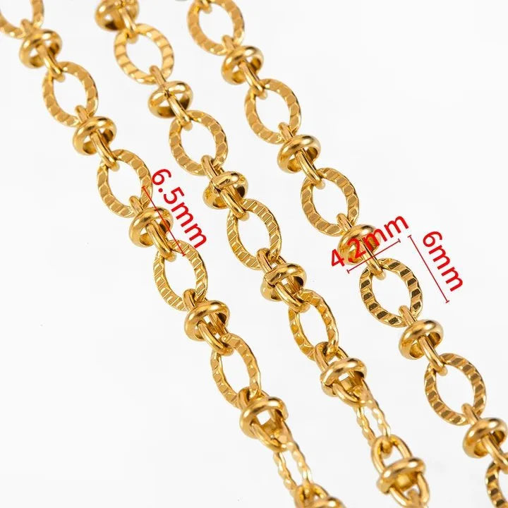 1 M Per Pack 304 Stainless Steel Diameter 4.2mm Jewelry Accessories Chain