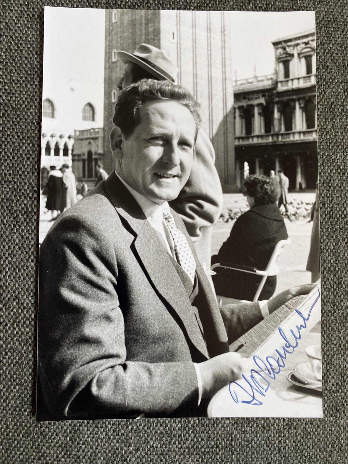 Toni Blankenheim Autograph On Photo Poster painting 10 X 15 CM Autographed Signed