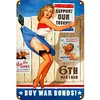 (Multi Style)Girl - Vintage Metal Signs - 20*30cm