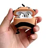 For AirPods Silicone Bearded Uncle Earphones Case Wear Resist Funny Earphone Protective Cover Shock Absorption Stylish Earphone Protection for Girls Women Teens Boys