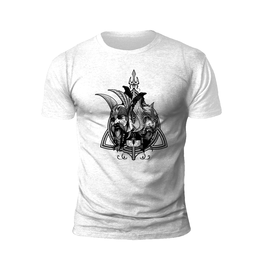 Norse Guardian: The Boar's Shield of Valor T-shirt