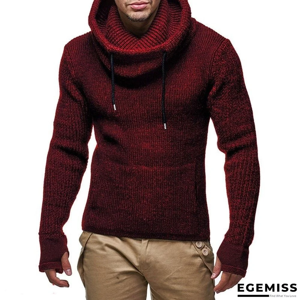 Men's Pullover Thickened Turtleneck Sweater | EGEMISS