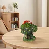 Tree House Flower Pot Bonsai Pot Decorative Resin Multi-Function for Home Office