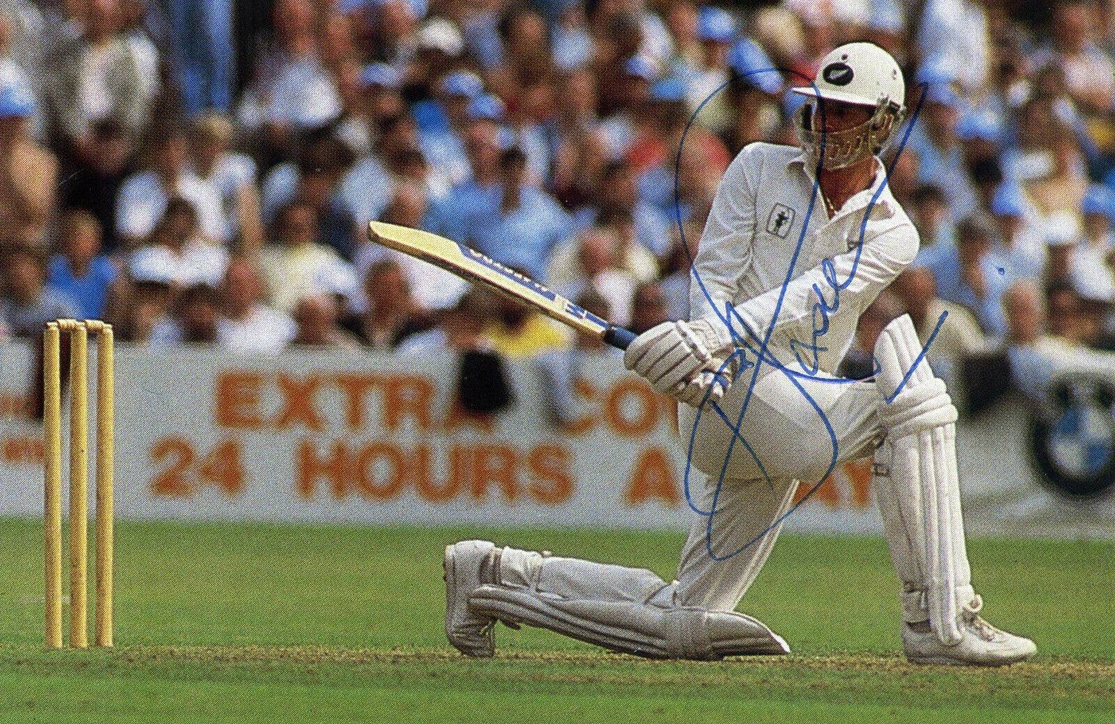 RICHARD HADLEE Signed Photo Poster paintinggraph - Notts & New Zealand Cricket Player - preprint