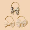 3PCS Adorable Floral Bowknot Hair Head Bands Set for Babies