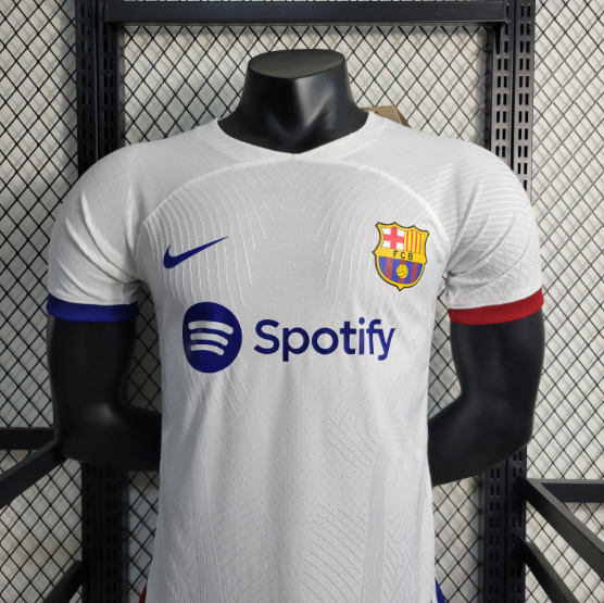 2023-2024 Barcelona Away Player Version Football shirt