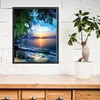 Sunset Scenery-14CT Counted Cross Stitch 36*46cm/14.17*18.11in