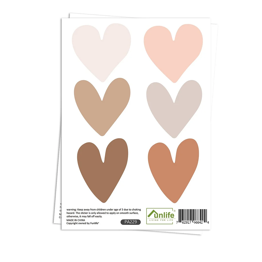 Boho Hearts Creative Wall Sticker For Children Baby Girls Boys Room Nursery Wall Art Decals Vinyl  Mural Kids Bedroom Home Decor