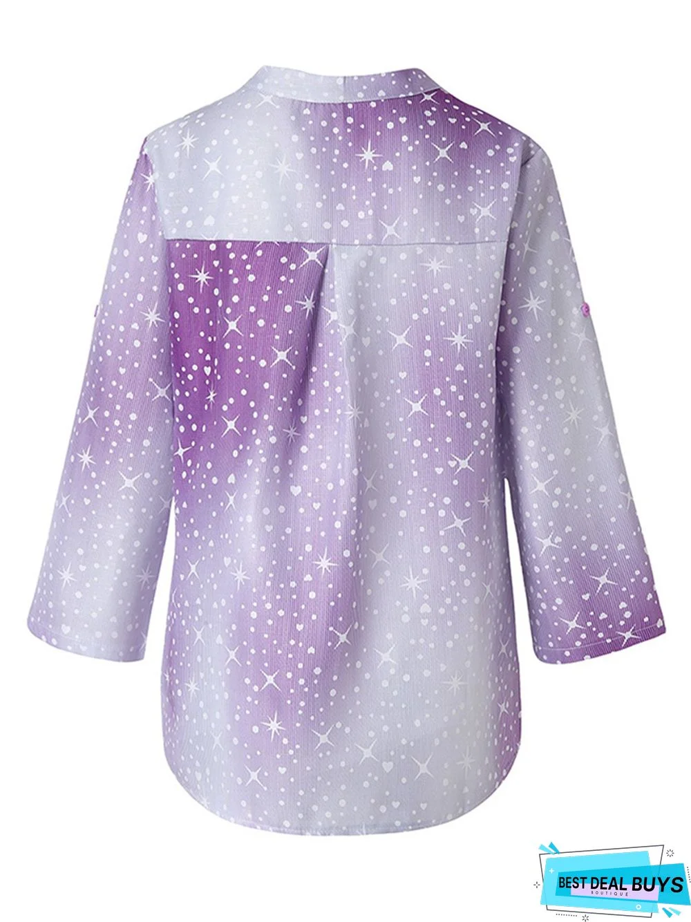 Long Sleeve Pockets Printed Shirts