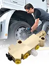 PV4 Disc/Disc Brake System Combination Valve for 4 Wheel Disc Brakes Trucks