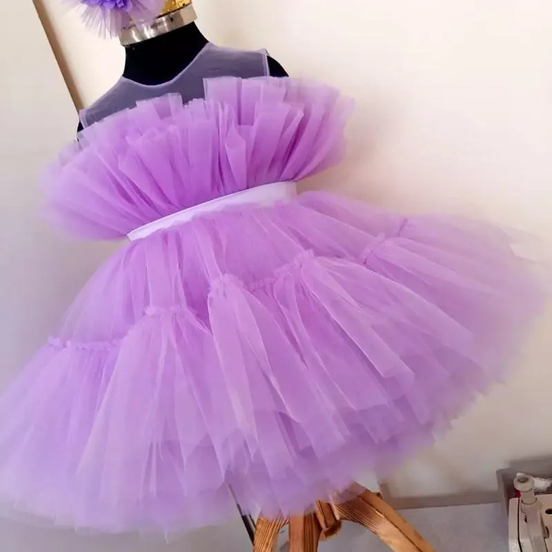 Newborn Dress For Girls Kids Wedding Party Dresses For Baby Girls 1st Birthday Princess Dress Bridesmaids Infant Bebe Vestidos