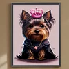 Diamond Painting-DIY Full Round Drill Cute Dog