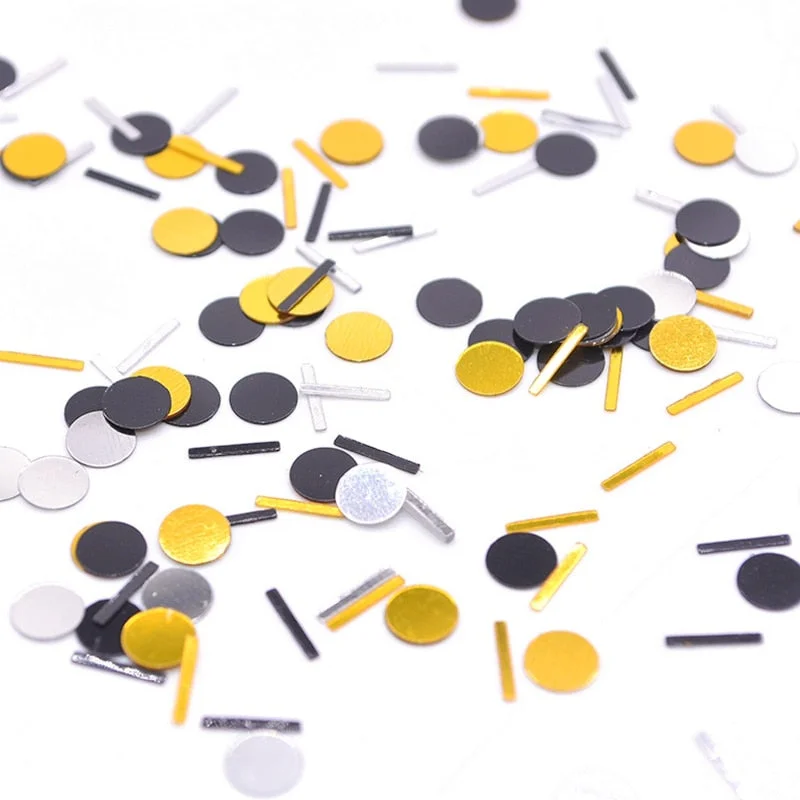 15g Gold Happy Birthay Confetti Happy Birthday Party Decoration Baby Shower Wedding Engagement Party Table Scatters Decorations