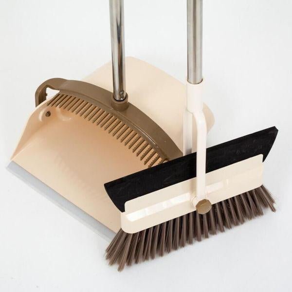Windproof And Dustpan Two In One Wiper Broom