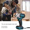Battery Electric Drill Max 520Nm Electric Screwdriver for Makita 18V-21V Battery