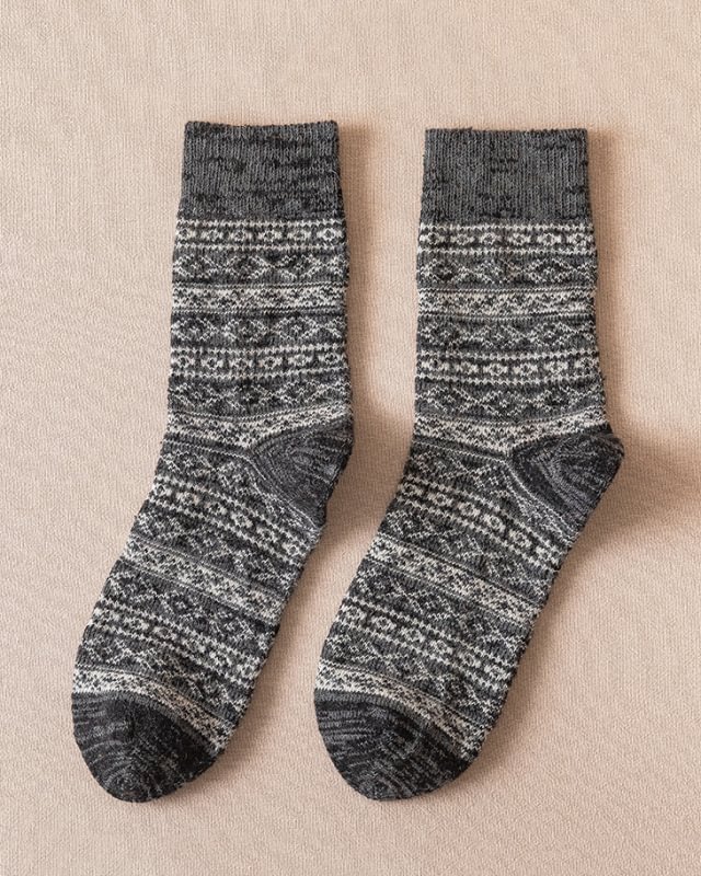 Men's Retro Stockings Winter Cotton Socks Socks