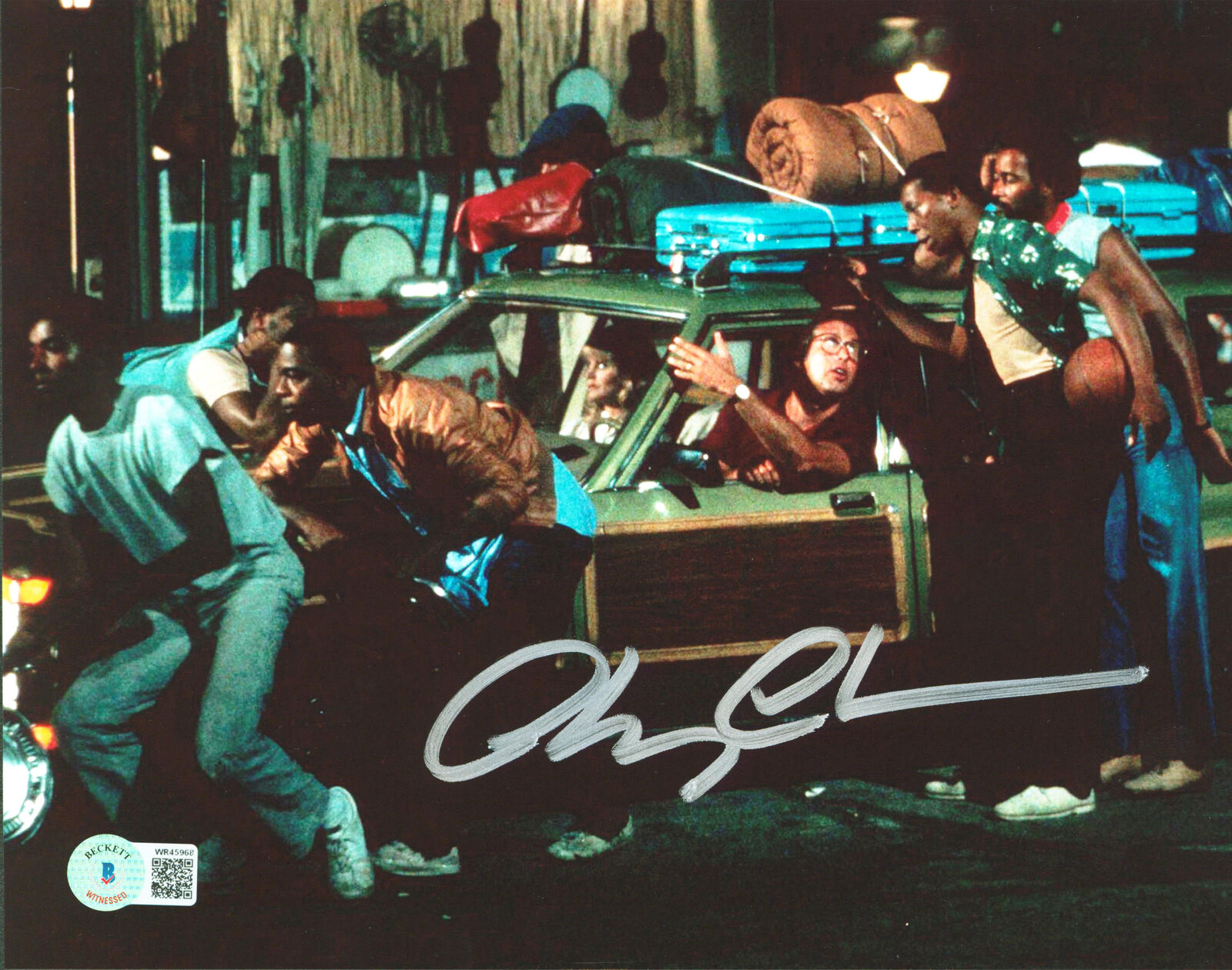 Chevy Chase Vacation Authentic Signed 8x10 Directions Photo Poster painting BAS Witnessed