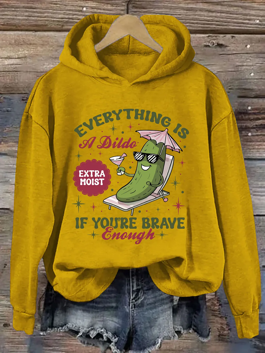 Everything Is If You're Brave Hoodie