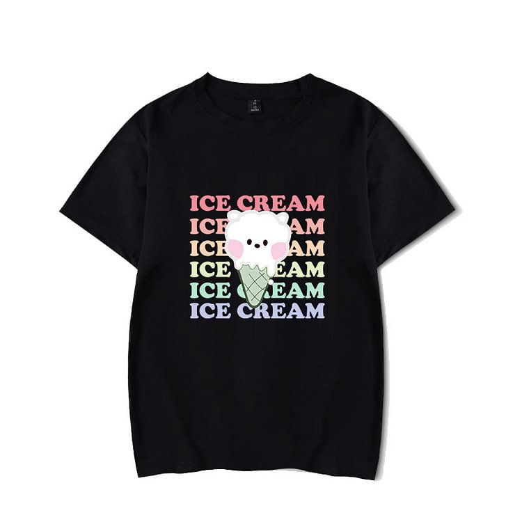 BT21 Ice Cream Baby Cute T-shirt