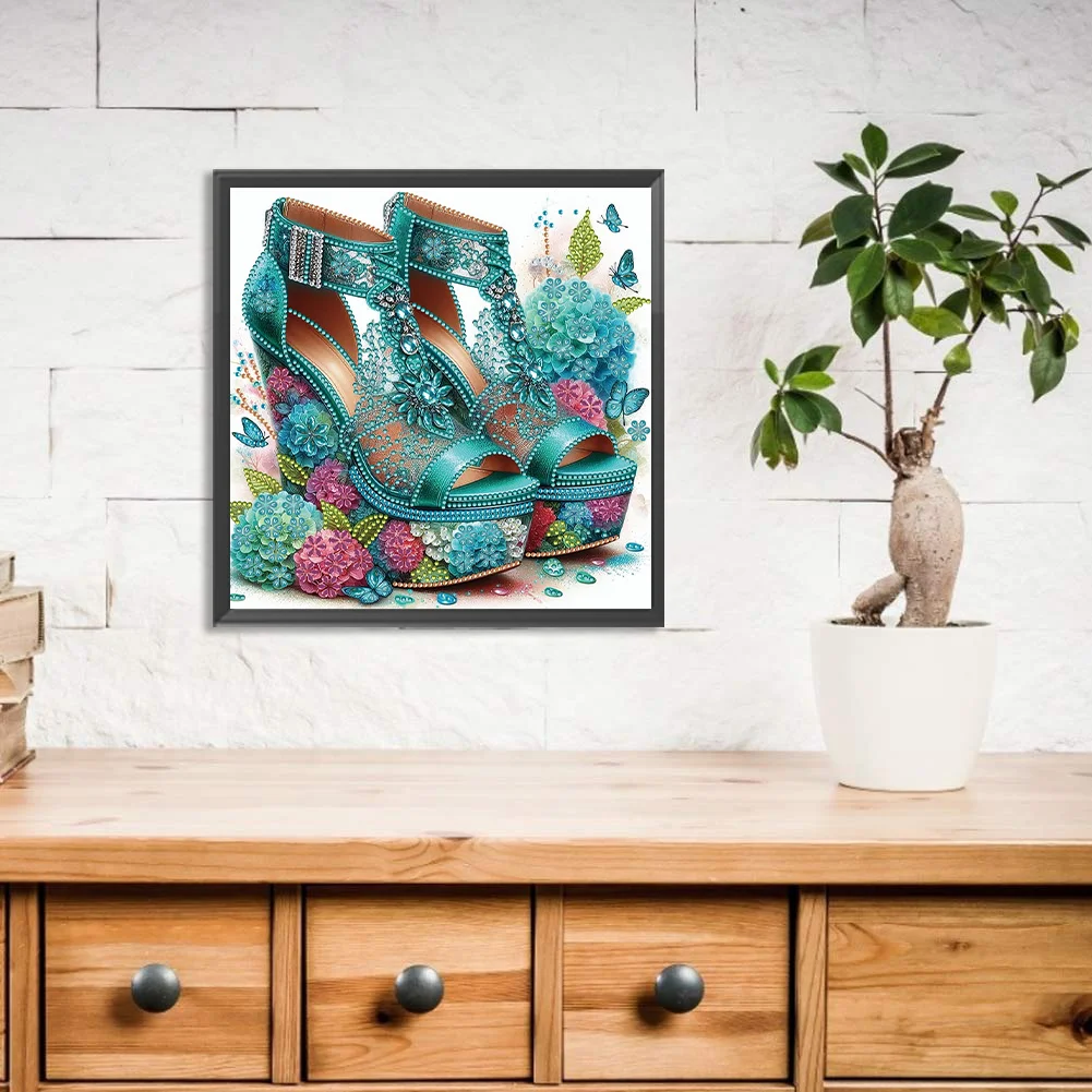 Diamond Painting - Partial Special Shaped Drill - High Heel(Canvas|30*30cm)
