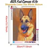 Diamond Painting-5D Full Round Drill Dog