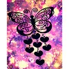 >SALE<6pcs 5D DIY Full Round Drill Diamond Painting Animal Butterfly Decor Art 30x40cm