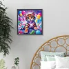 Diamond Painting-DIY Full Round Drill Balloon Tiger(40*40CM)