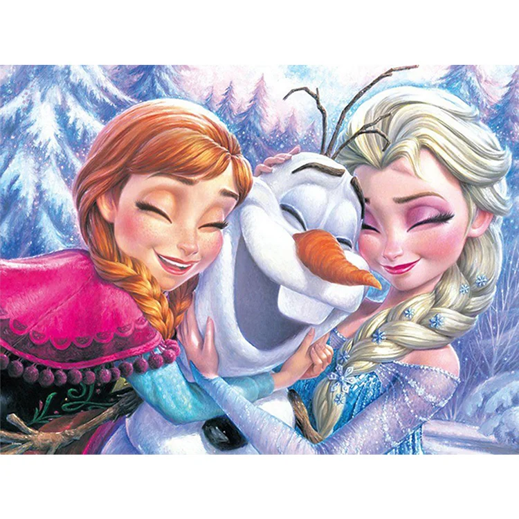 5D DIY Disney Diamond Painting Frozen Elsa Full Drill Beads Art Craft