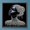 Pearl Lady - Crystal Rhinestone Diamond Painting