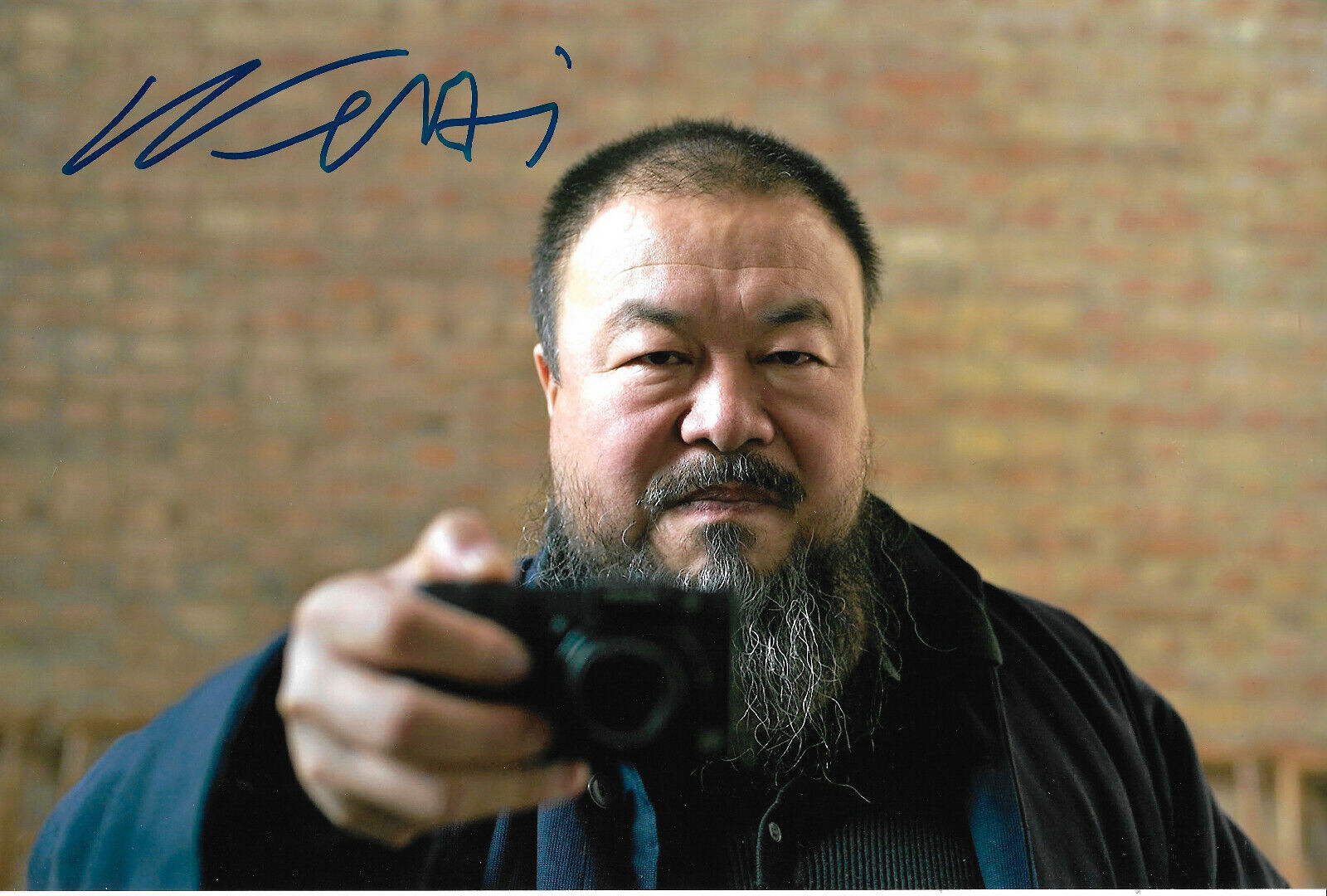 Ai Weiwei Artist signed 8x12 inch Photo Poster painting autograph