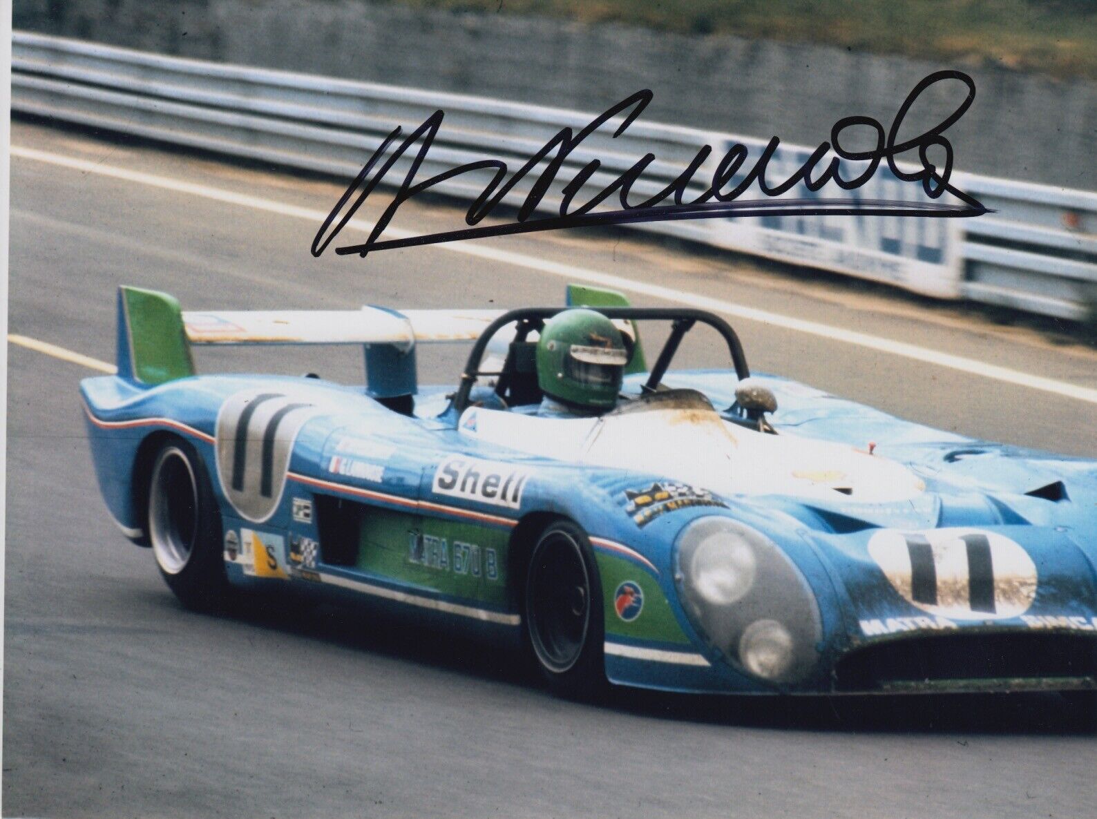 Henri Pescarolo Hand Signed 8x6 Photo Poster painting - Le Mans Autograph 1.