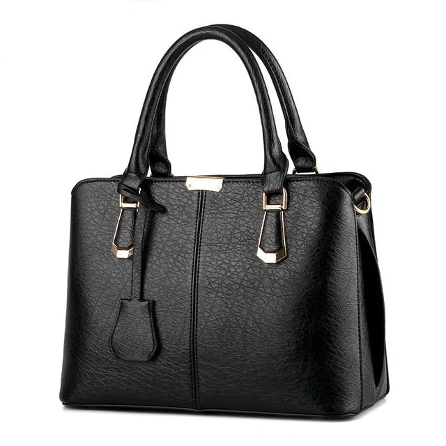 Designer Women Handbag Female PU Leather Bags Handbags Ladies Portable Shoulder Bag Office Ladies Hobos Bag Totes Bolsos Mujer