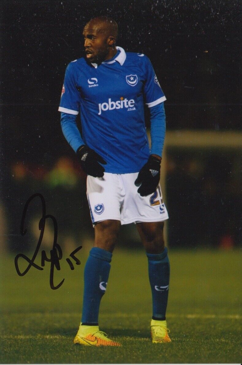 NIGEL ATANGANA HAND SIGNED 6X4 Photo Poster painting - FOOTBALL AUTOGRAPH - PORTSMOUTH.