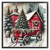 Christmas Scenery-11CT Stamped/Counted Cross Stitch 45*45cm/17.72*17.72in tapestrymarket
