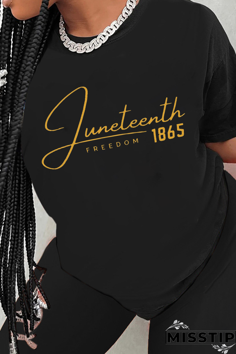 Black Casual Vintage Print Patchwork O Neck T-Shirts