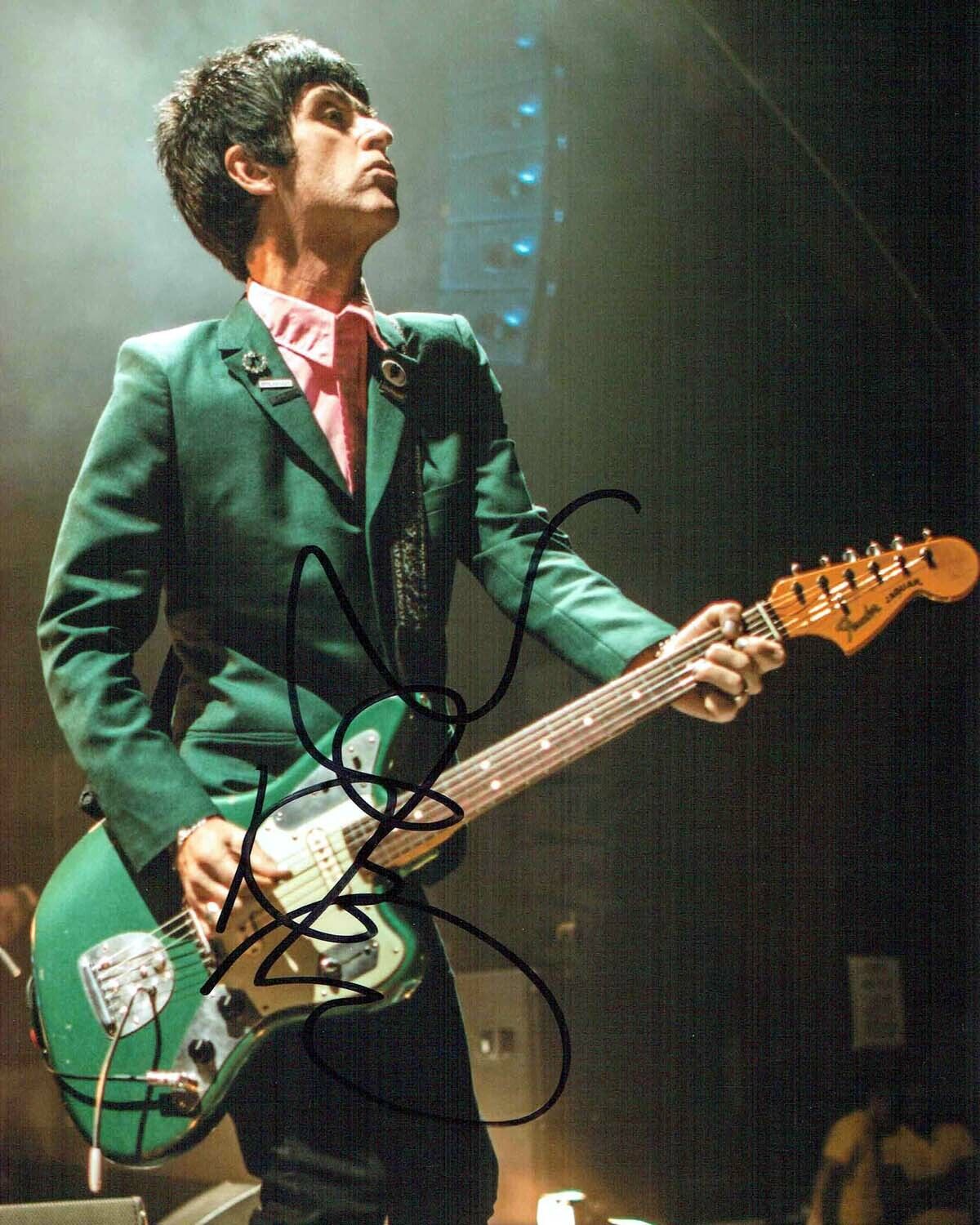 Johnny MARR SIGNED Autograph 10x8 Photo Poster painting 8 AFTAL COA The SMITHS Legend