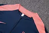 Joyfball 2025/2026 Barcelona Half-Pull Training Suit Royal Blue Football Shirt 1:1 Thai Quality