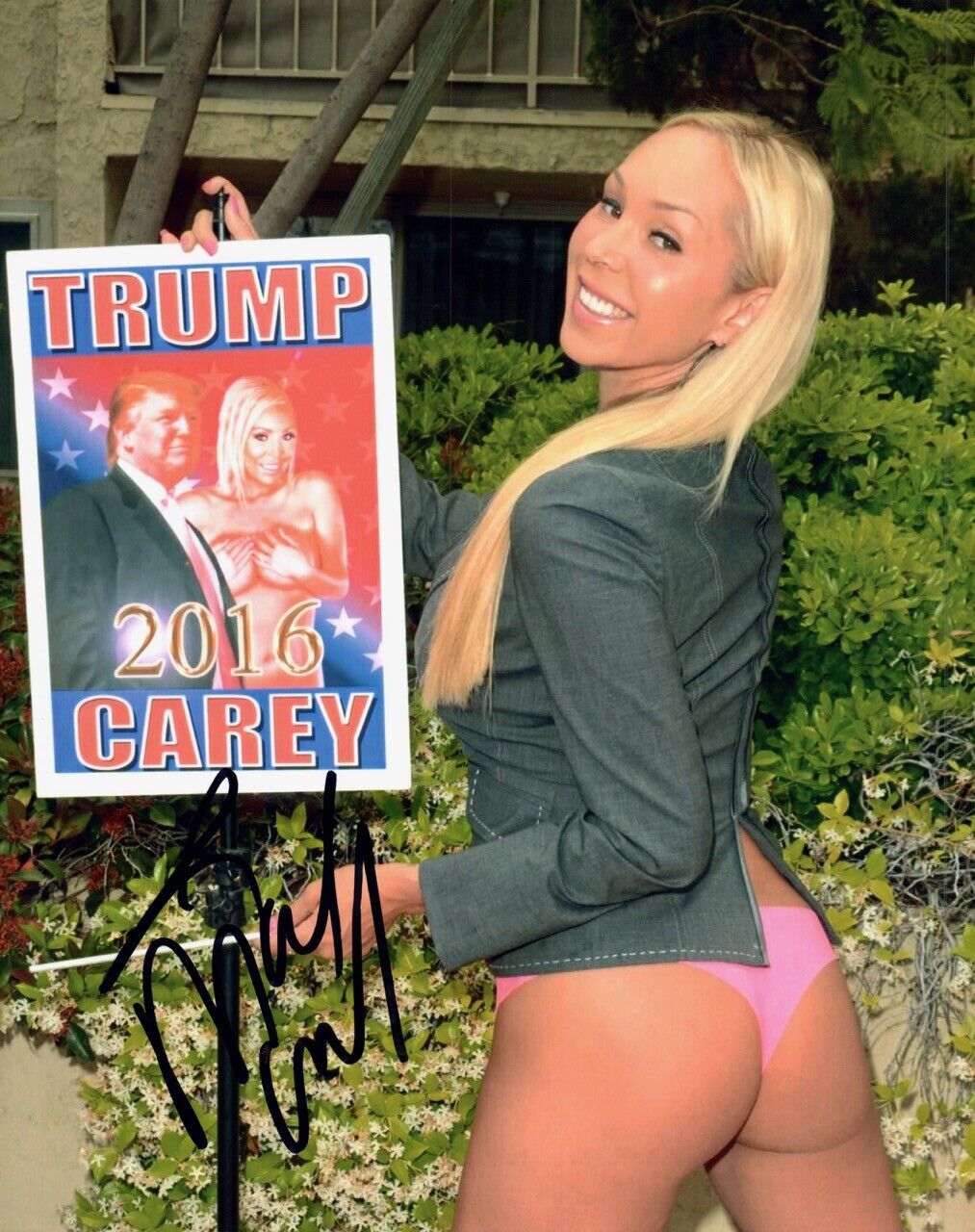 Mary Carey Signed Autographed 8x10 Photo Poster painting Adult Film Actress COA