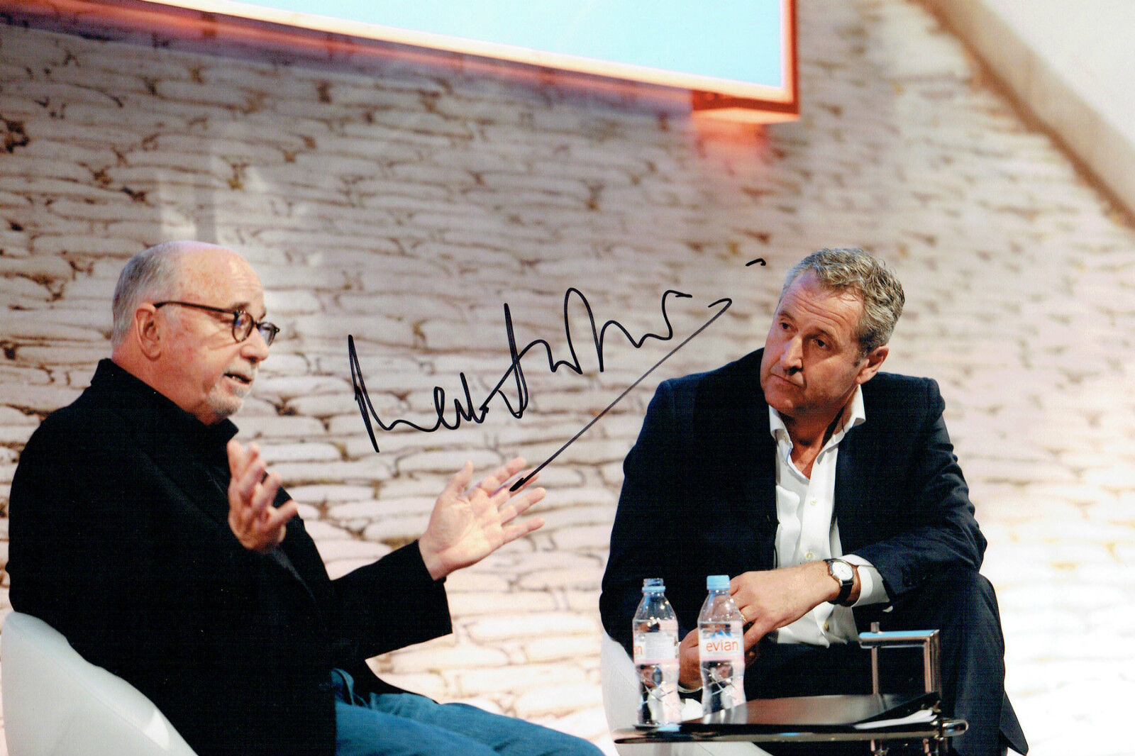 Mark AUSTIN Signed Autograph 12x8 Photo Poster painting Journalist TV Presenter AFTAL COA