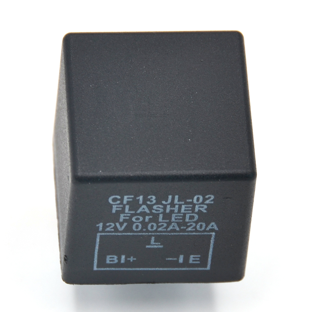 LED Indicator Flasher Relay for Turn Signals with 3Pin CF13 JL02