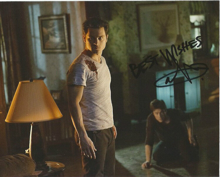 Michael Malarky Vampire Diaries Autographed Signed 8x10 Photo Poster painting COA