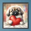 Diamond Painting -DIY Round Drill Love Puppy(40x40cm)