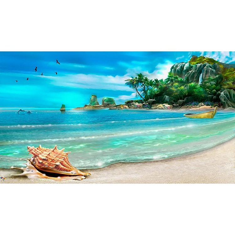Sea  Diamond Painting  40*30cm