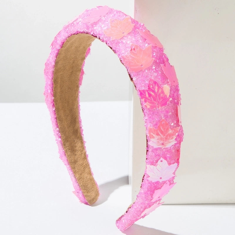 Casual Elegant Women’s Geometry Alloy Cloth Rhinestones Hair Band