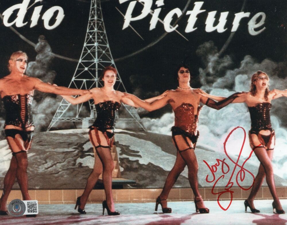 Susan Sarandon Signed Rocky Horror Picture 8x10 Photo Poster painting w/Beckett BB35270