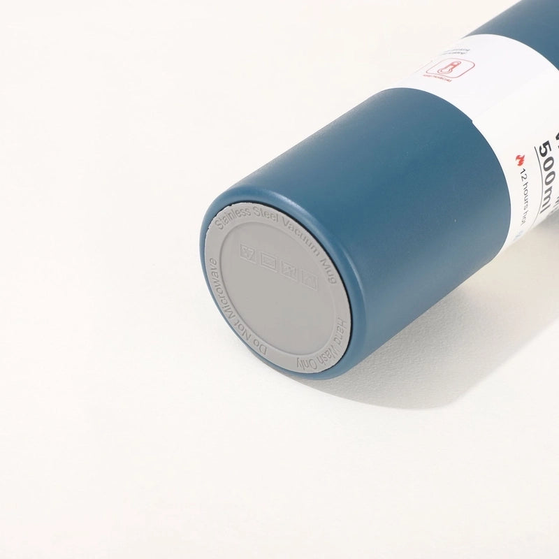 Casual Solid Color Stainless Steel Thermos Cup