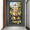 Diamond Painting - Full Round Drill - Cat(Canvas|40*70cm)