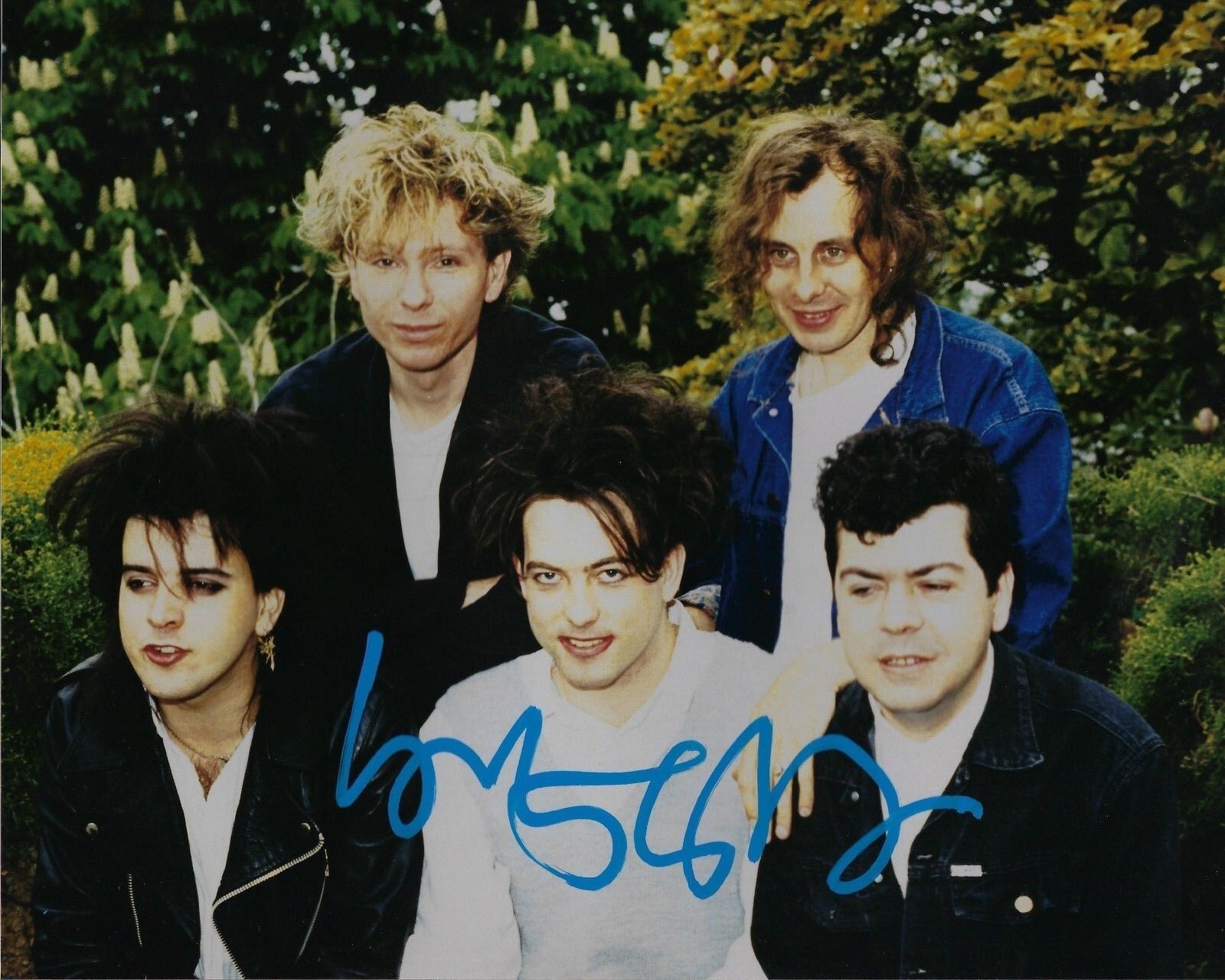 GFA The Cure Drummer & Keyboardist * LOL TOLHURST * Signed 8x10 Photo Poster painting L1 COA