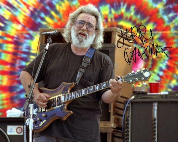 REPRINT - JERRY GARCIA Grateful Dead Signed 8x10 Glossy Photo Poster painting Poster RP Man Cave