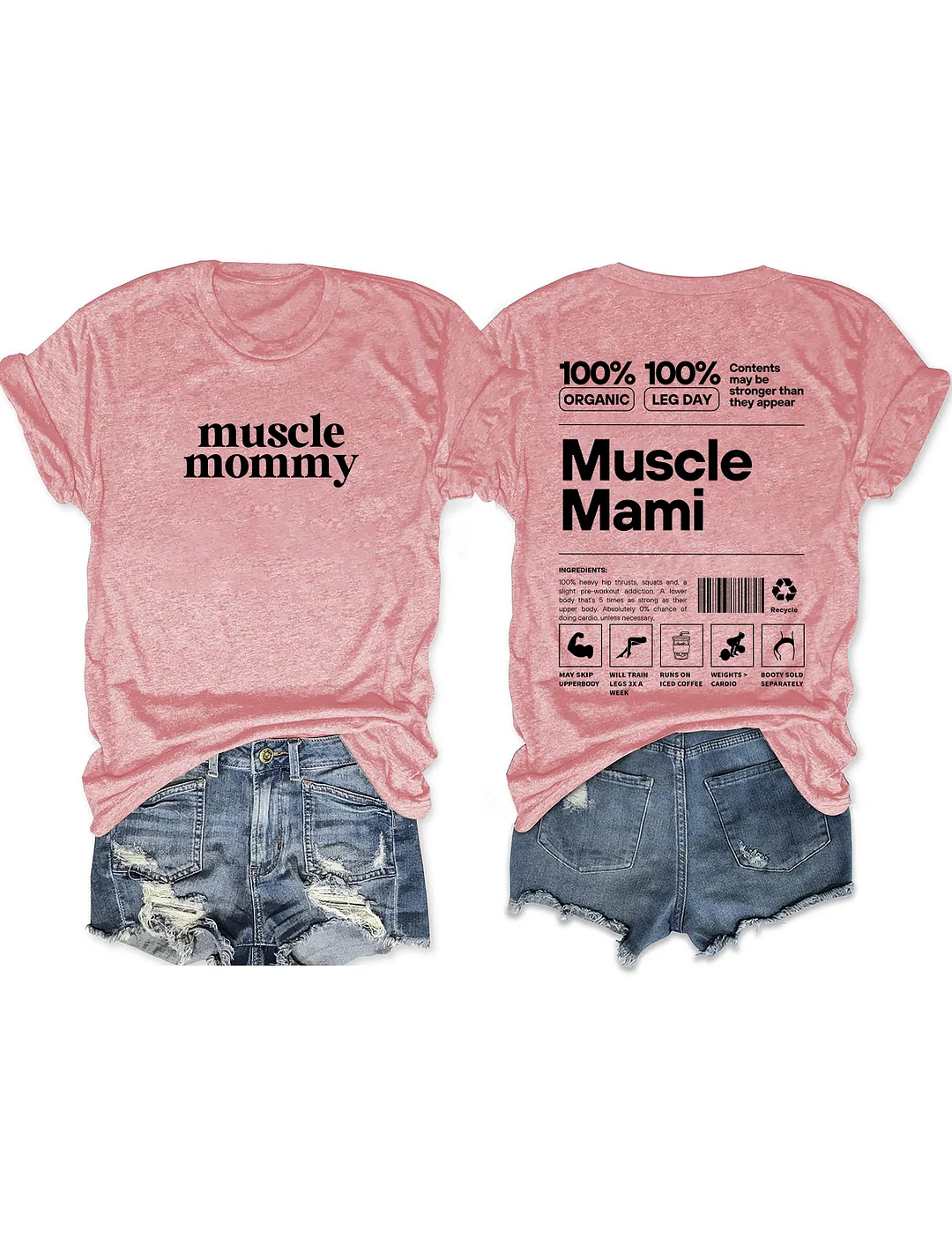 Muscle Mommy Gym Pump Cover T-shirt